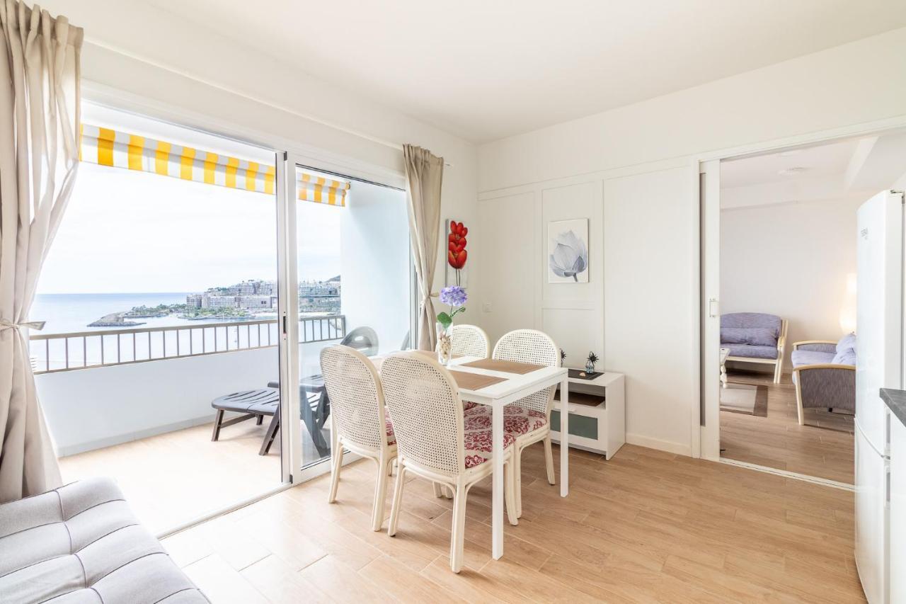 Flatguest Danubio + Sea view + Pool + Beach Mogán Exterior foto