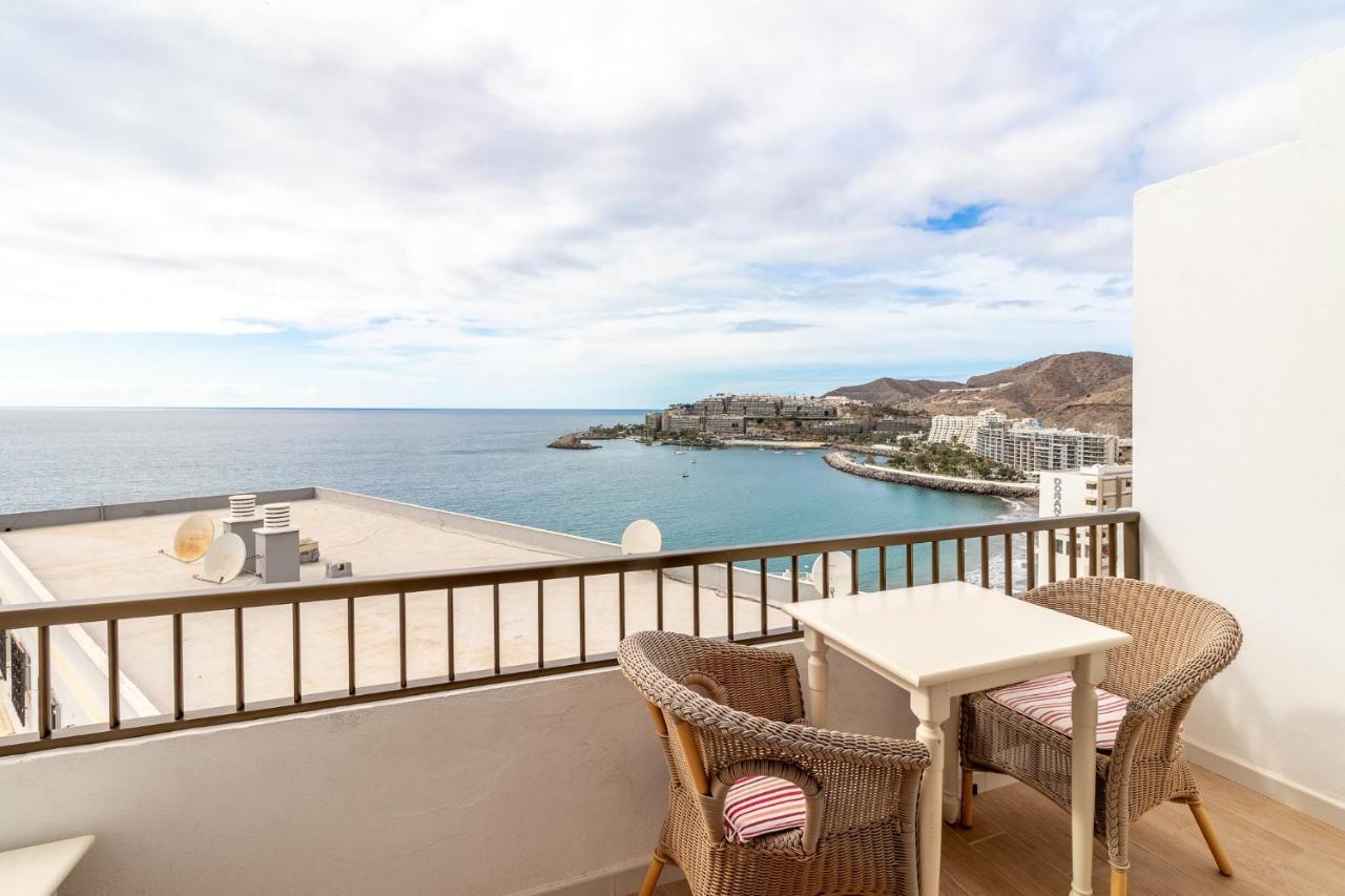 Flatguest Danubio + Sea view + Pool + Beach Mogán Exterior foto