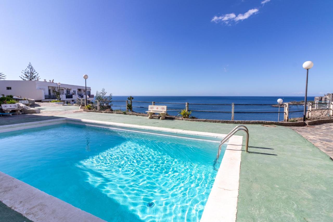 Flatguest Danubio + Sea view + Pool + Beach Mogán Exterior foto